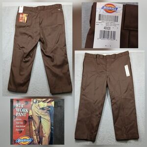 Dickies Men's Brown Work Pants